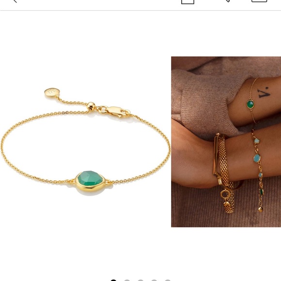 Monica Vinader NEW Mini Siren Fine Chain Bracelet